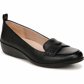 IVONNE Womens Padded Insole Manmade Loafers Soft Sole Flats Womens sale
