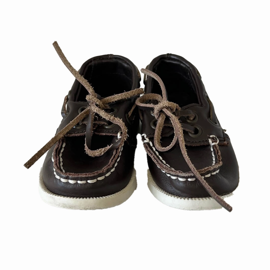 Janie and Jack Boys Brown Shoes Boys Casual Shoes clearance