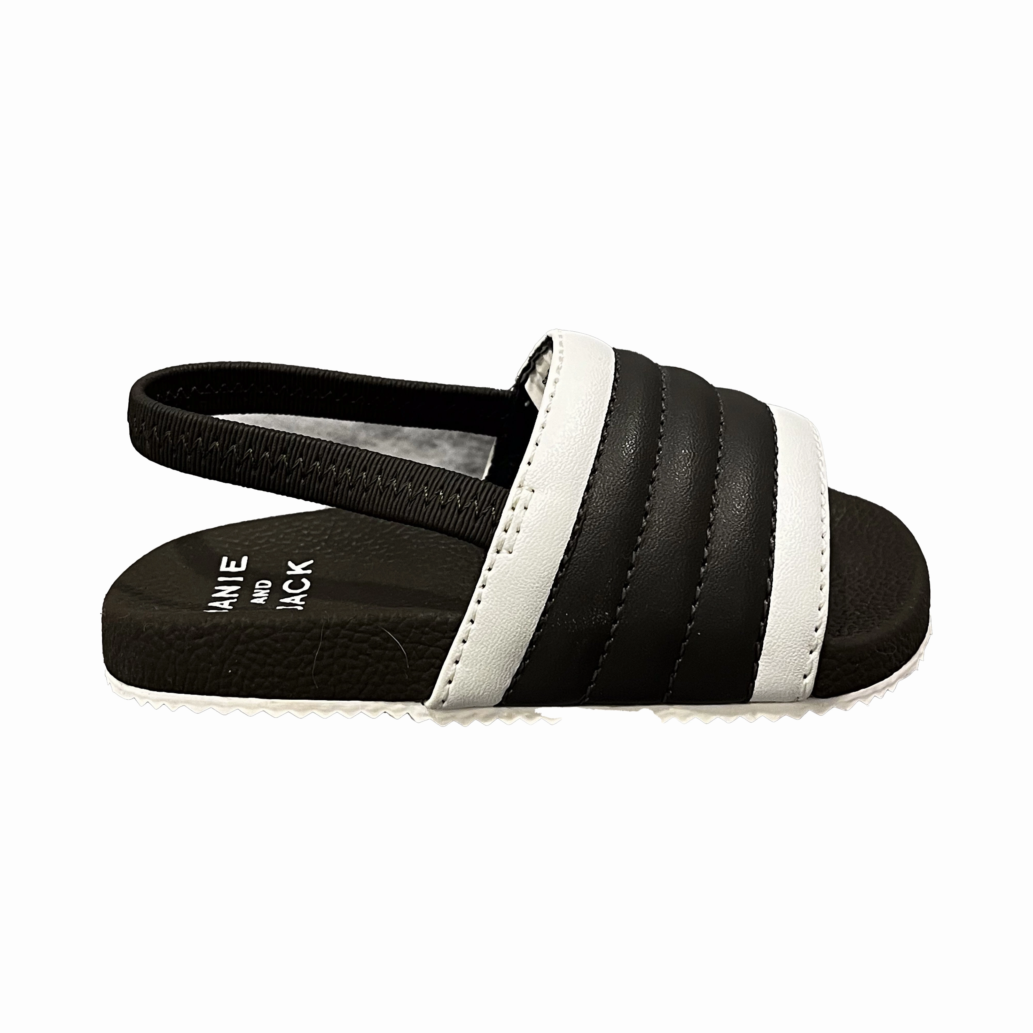Janie and Jack Boys Gray | White Sandals