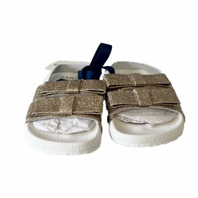 Janie and Jack Girls White | Gold Sandals Boys Casual Shoes clearance