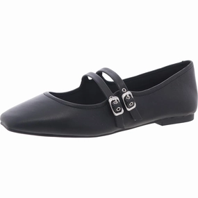 JASMINE Womens Adjustable Leather Ballet Flats Trendy Flats for Women