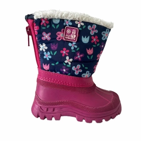 JoJo Maman Bebe Girls Pink | Navy Boots Boys Casual Shoes clearance