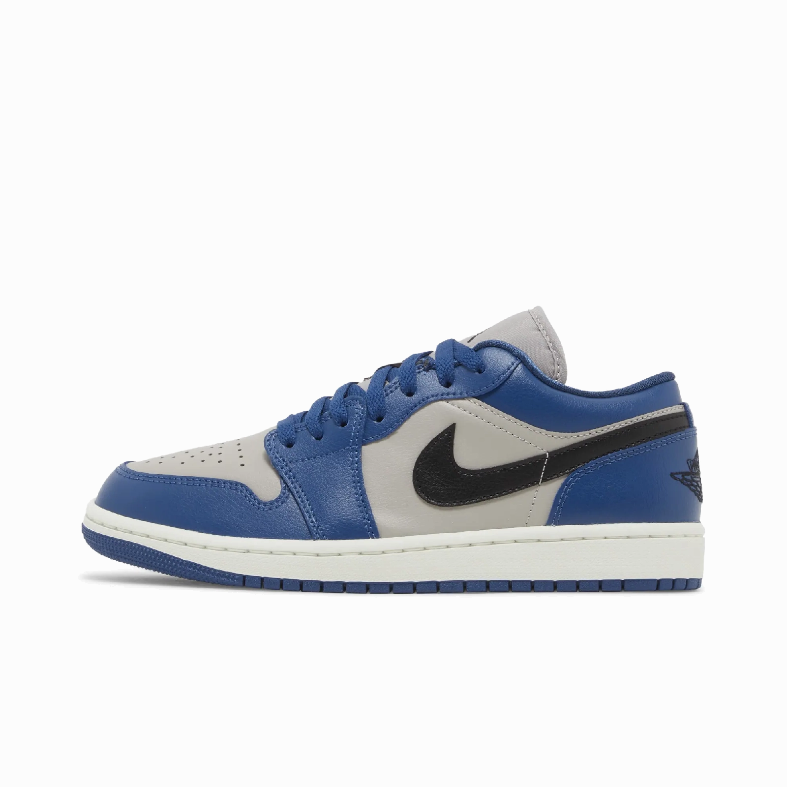 Jordan 1 Low French Blue College Grey (Women's) Fashion Sneakers for cheap
