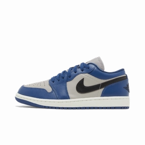 Jordan 1 Low French Blue College Grey (Women's) Fashion Sneakers for cheap