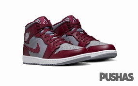 Jordan 1 Mid 'Cherrywood Red' (2022) Cheap Sneakers under $50