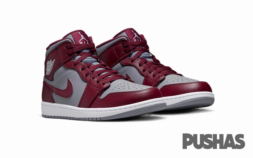 Jordan 1 Mid 'Cherrywood Red' (2022) Cheap Sneakers under $50