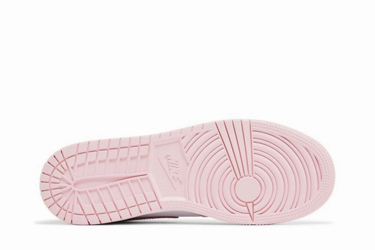 Jordan 1 Mid Pink Foam Fire Red (GS)