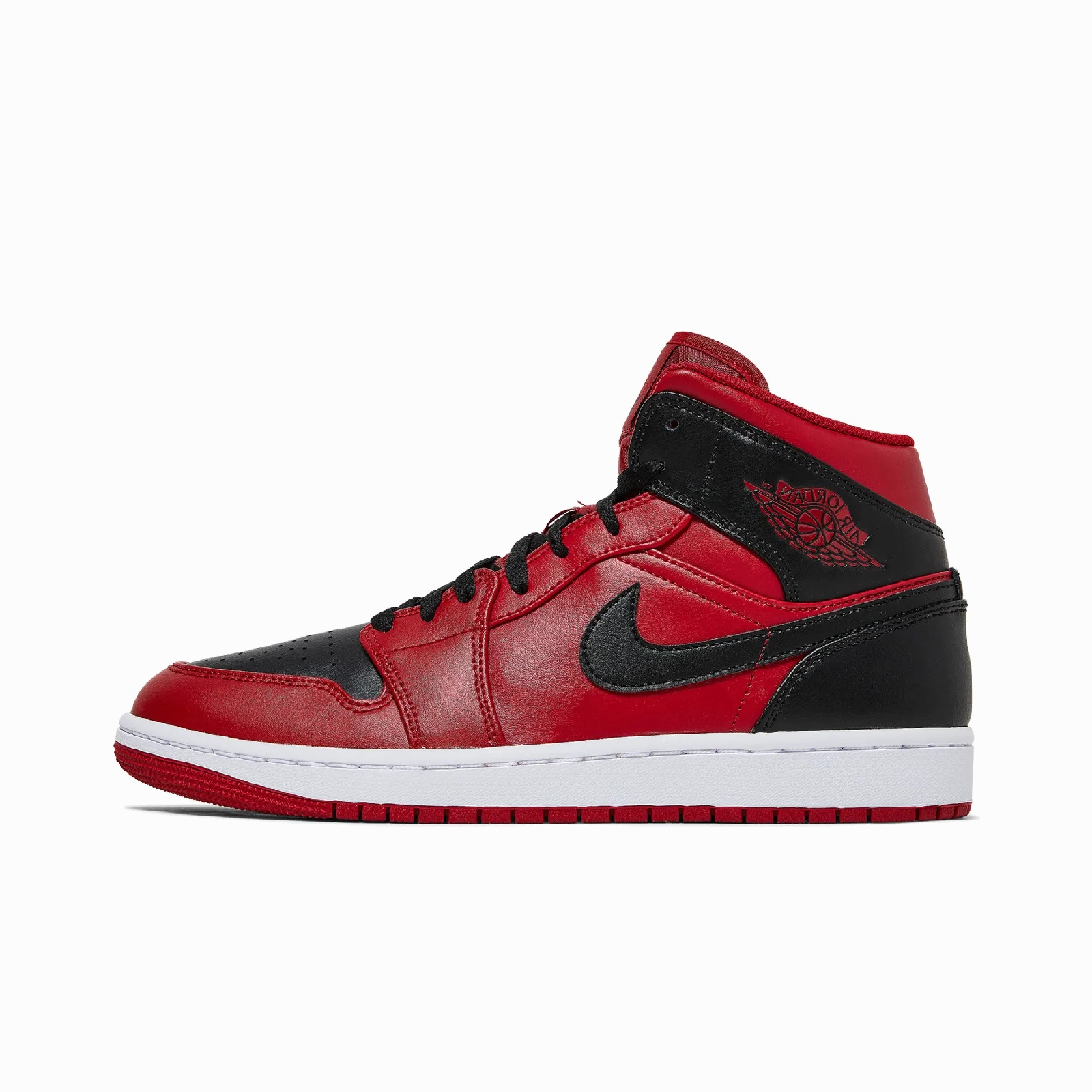 Jordan 1 Mid Reverse Bred (2021) Casual Sneakers outlet