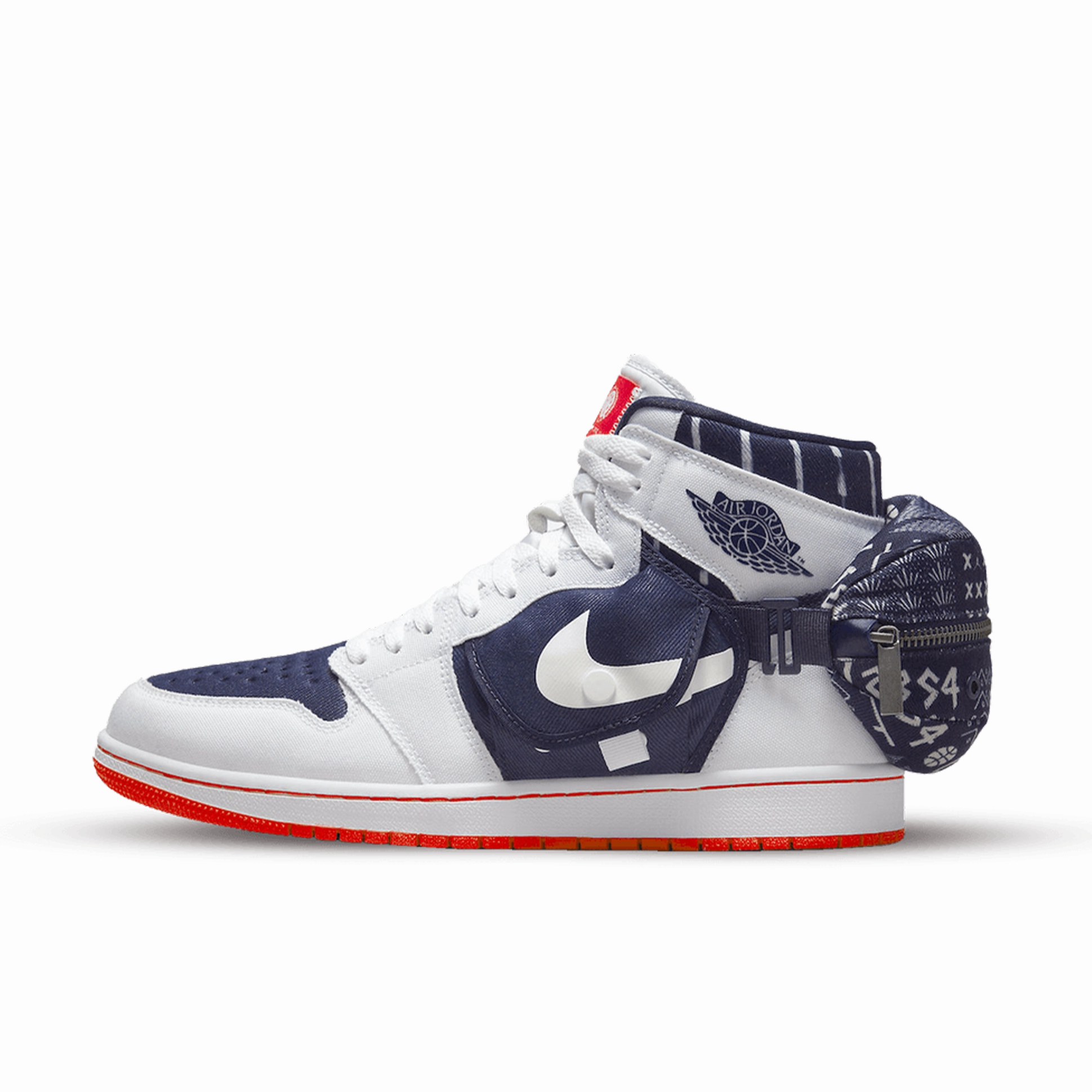 Jordan 1 Retro High OG SP Utility Stash Quai 54 (2022) Fashion Sneakers for cheap