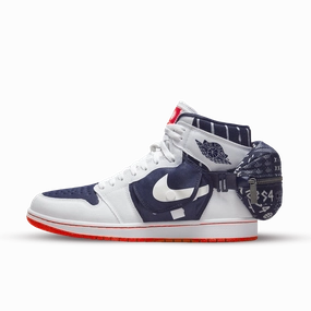 Jordan 1 Retro High OG SP Utility Stash Quai 54 (2022) Fashion Sneakers for cheap