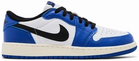 Jordan 1 Retro Low OG Game Royal (GS) Boys Casual Shoes clearance