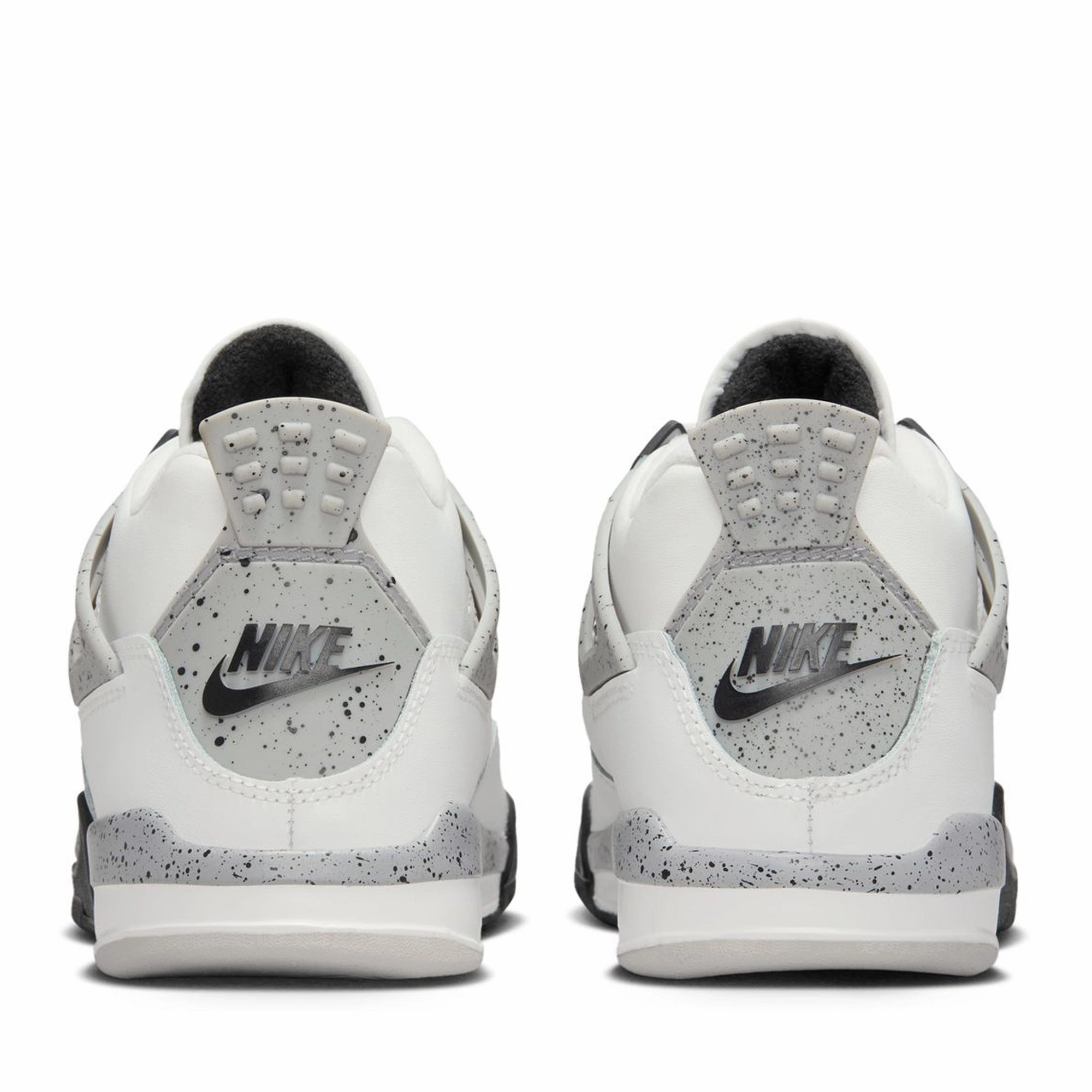 Jordan 4 Retro 'White Cement' (PS) - Summit White/Fire Red