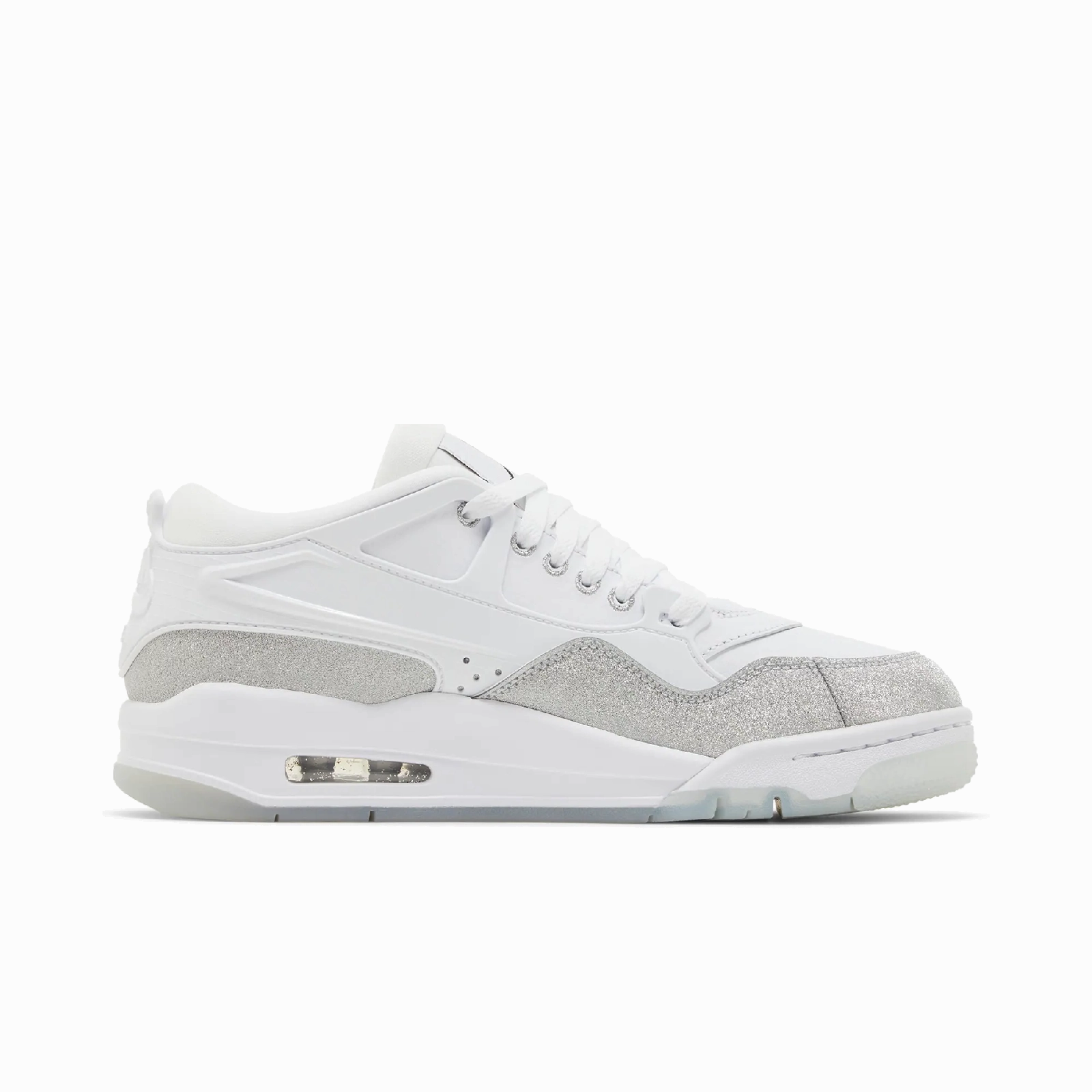 Jordan 4 RM White Metallic Silver (Women's)