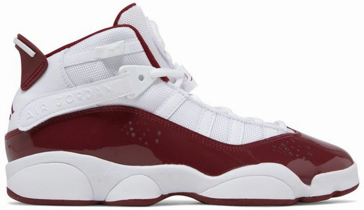 Jordan 6 Rings White Team Red (GS) Girls Casual Shoes promo price
