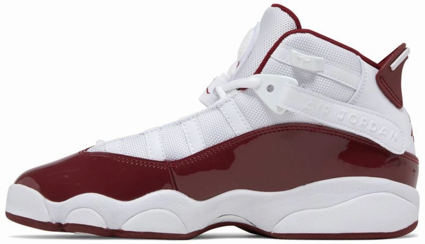 Jordan 6 Rings White Team Red (GS)