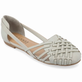 Journee Collection Women's Ekko Flat Womens Flat Shoes clearance