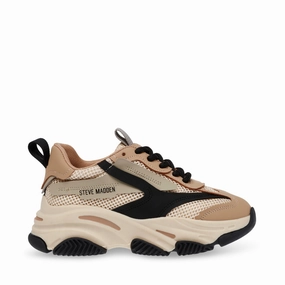 Jpossession Sneaker KHAKI/BLACK Kids Sneakers discount shop