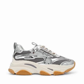 Jpossession Sneaker SILVER/BLACK Kids Sneakers discount shop