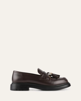 JULIUS LOAFERS CACAO LEATHER Affordable Womens Flats online