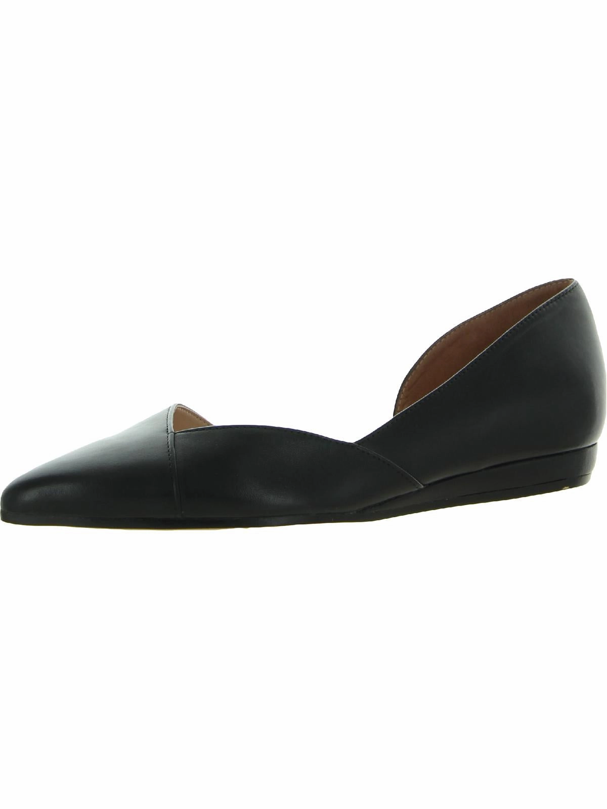 Karla Womens Leather Pointed Toe D'Orsay