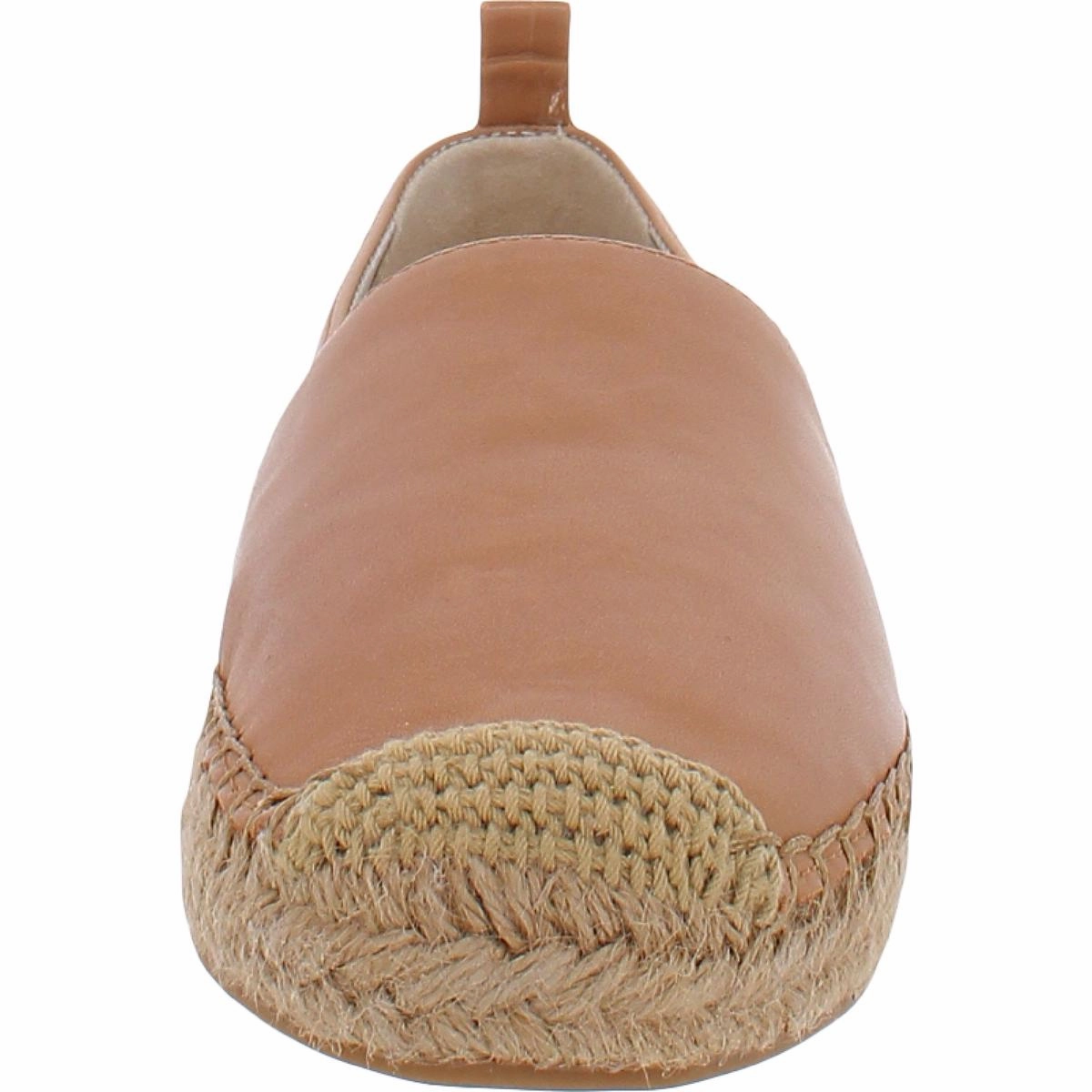 Kenley Womens Leather Slip On Espadrilles