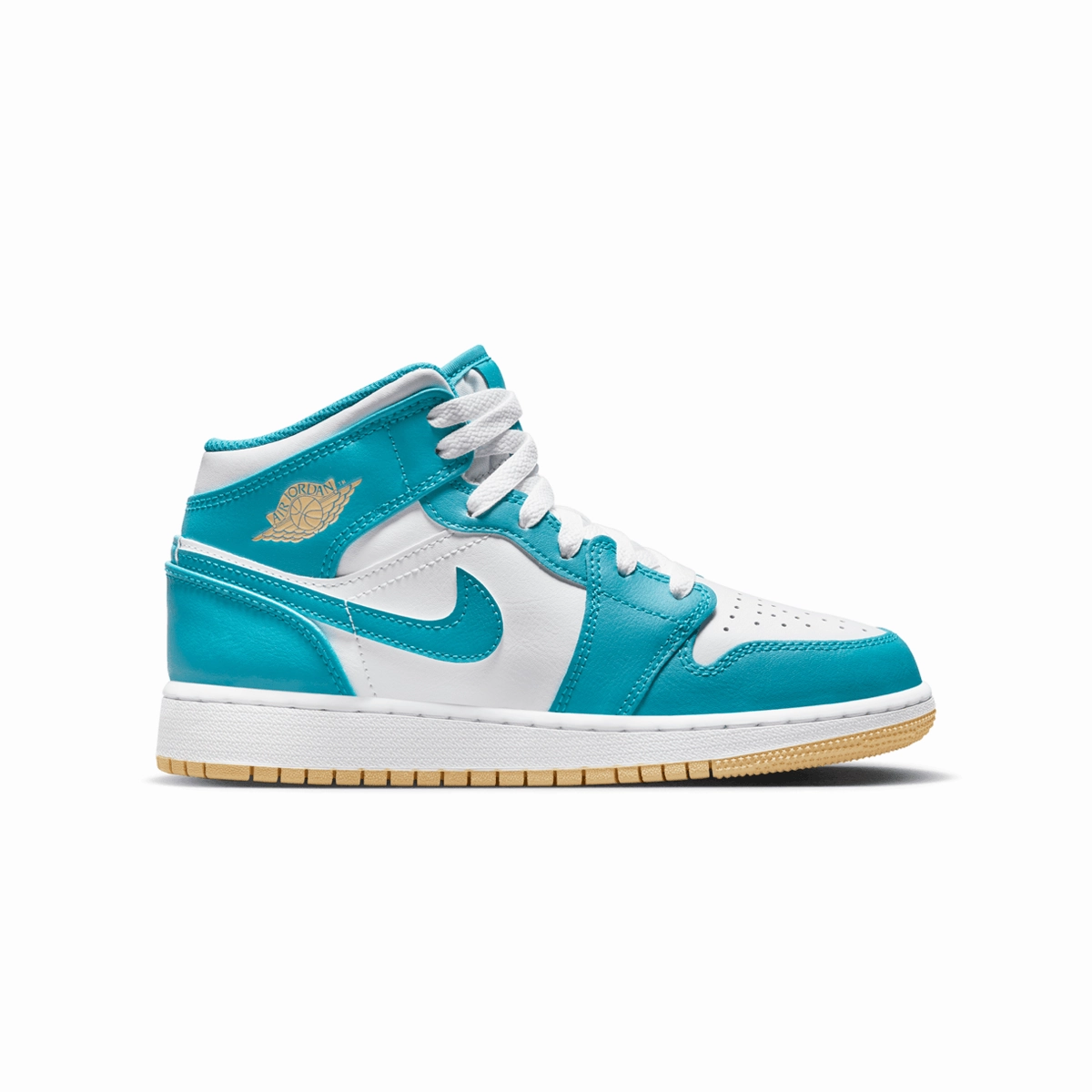 Kid's Air Jordan 1 Mid 'Aquatone' Kids Footwear cheap online