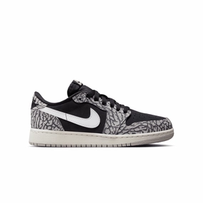 Kid's Air Jordan 1 Retro Low OG 'Black Elephant' Kids Footwear cheap online
