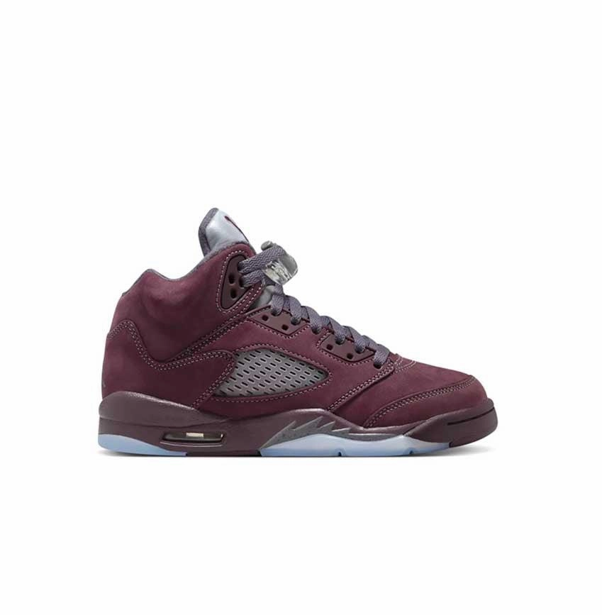 Kid's Air Jordan 5 Retro SE 'Burgundy' Fashion Shoes for Women