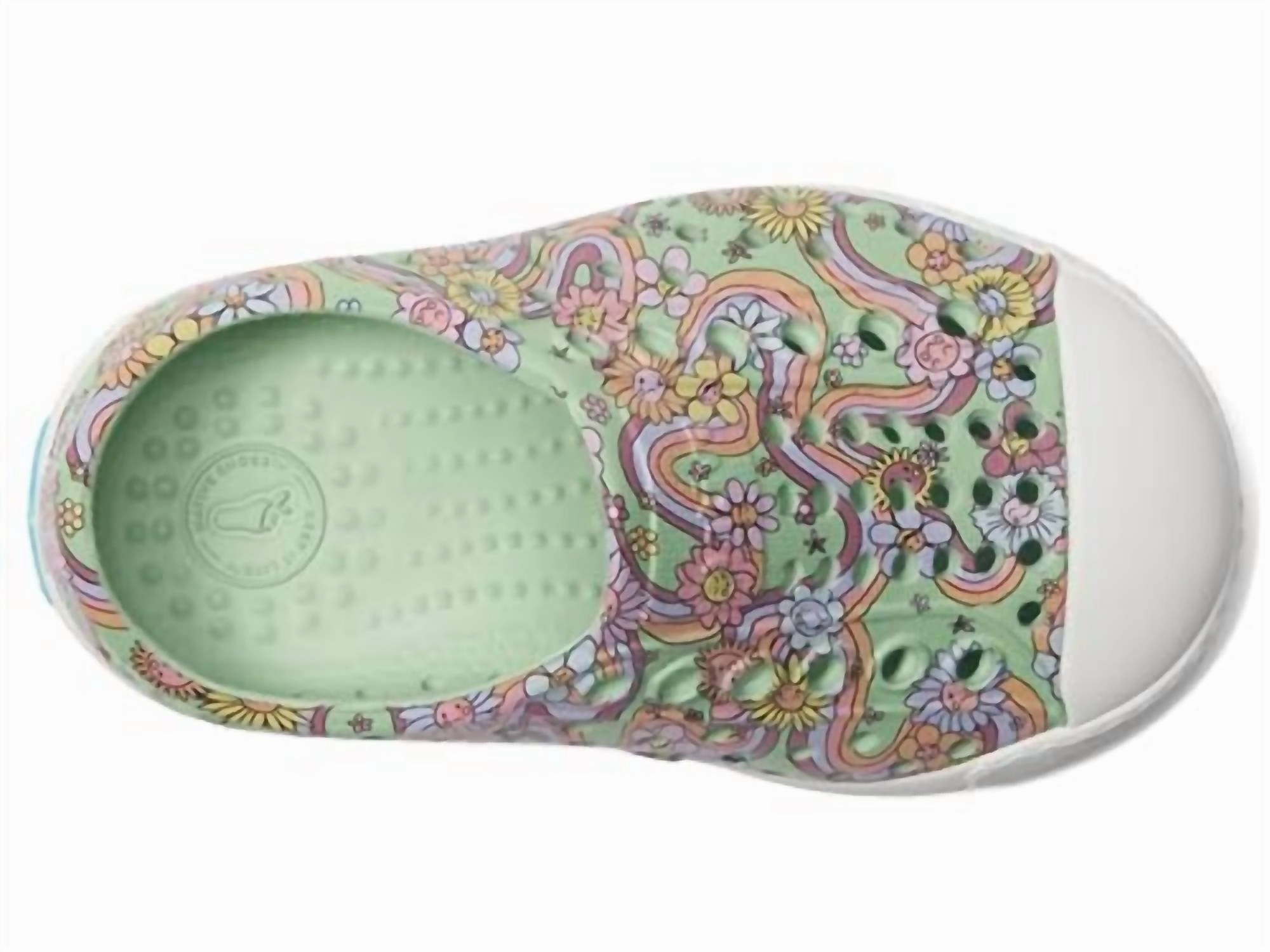 Kid's Jefferson Print Shoes In Fig/apricot