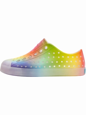 Kid's Jefferson Print Shoes In Translucent Rainbow Girls Casual Shoes promo price