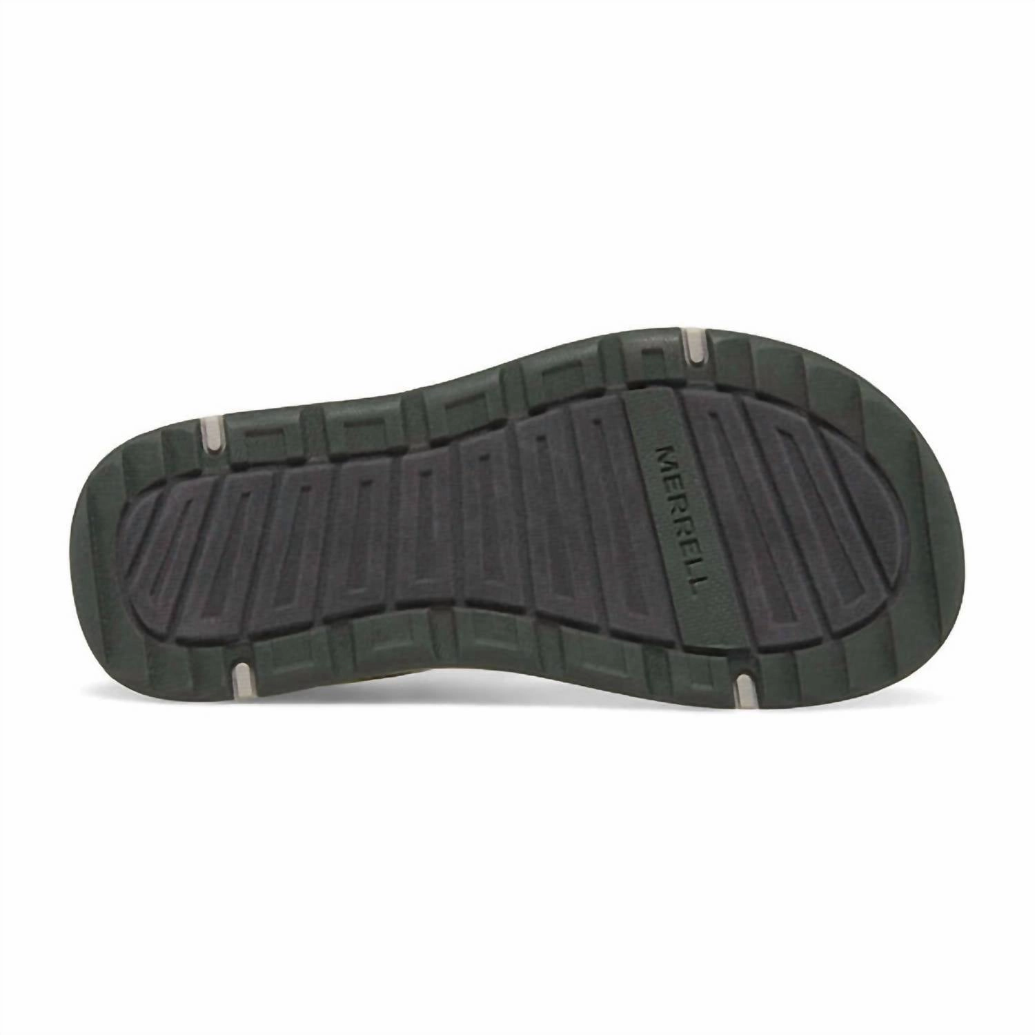 Kid's Kahuna Web Sandal In Olive/orange