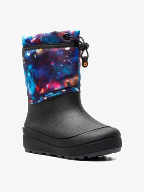 Kid's Snow Shell Space Boots In Aqua Multi Discount Boys Footwear online