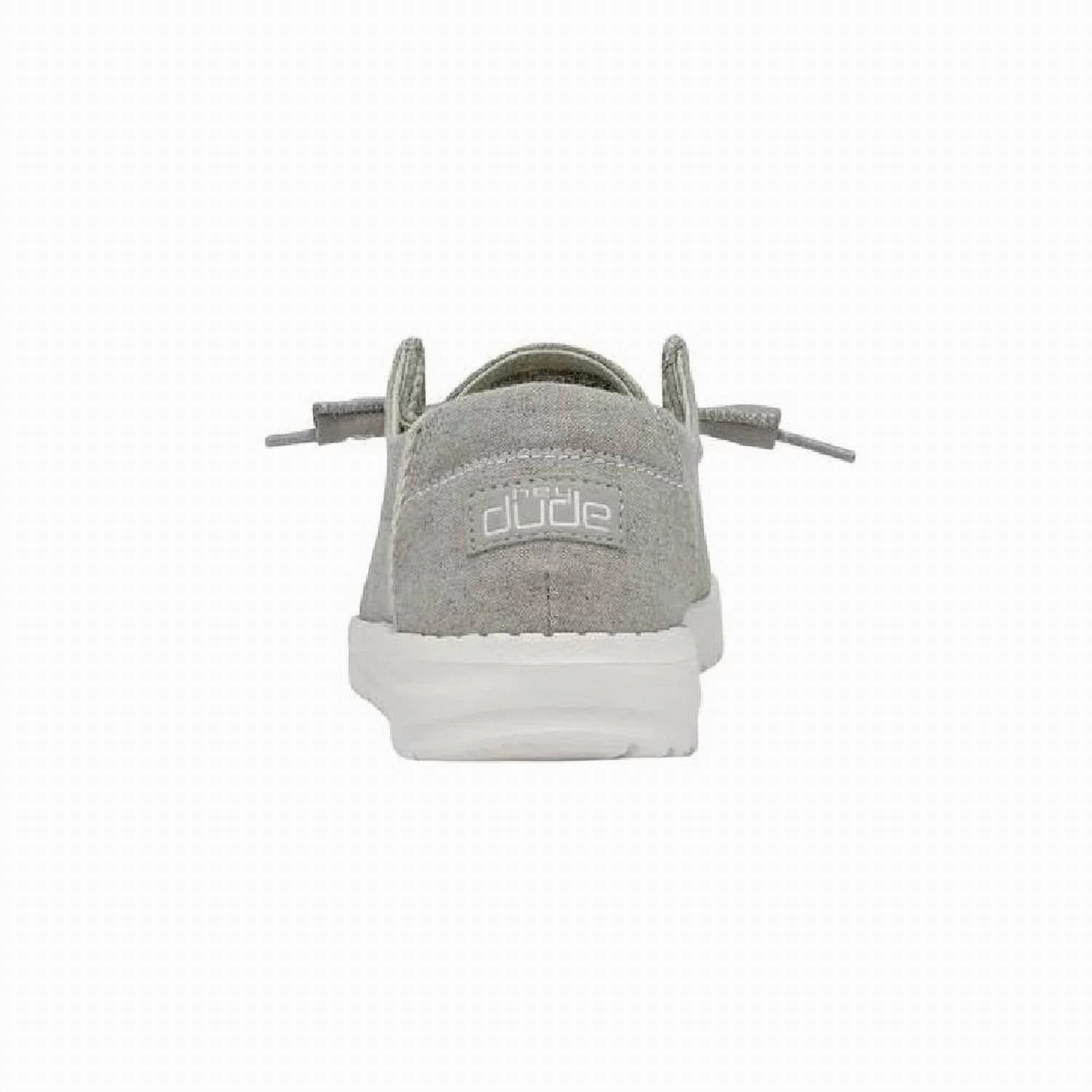 Kid's Wendy Chambray Shoes In Braided Grey