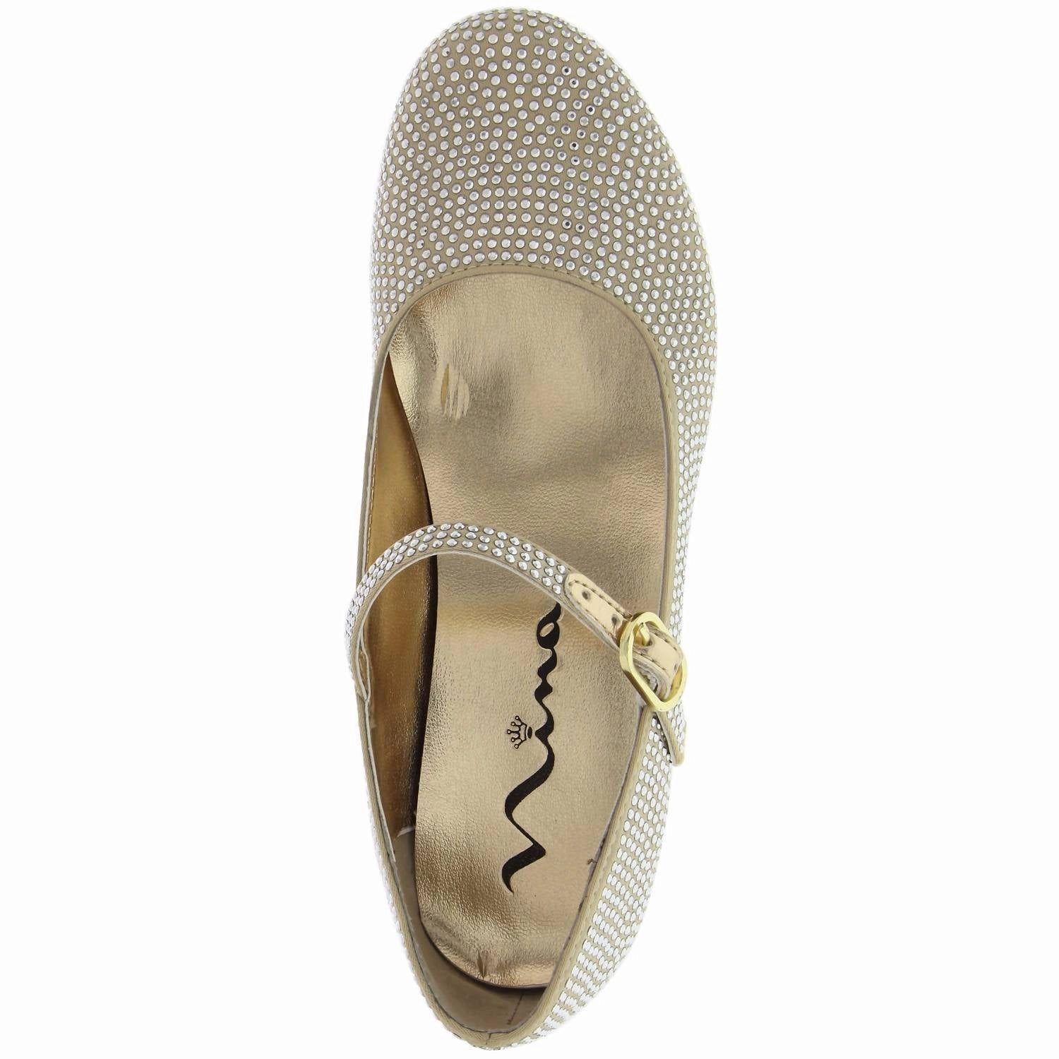 Kid's Zelia Shoes In Gold