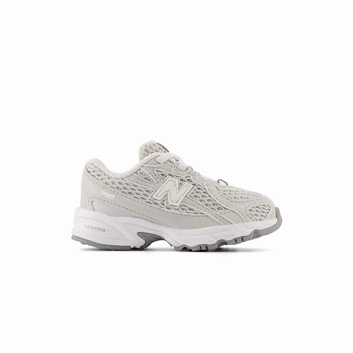 Kids 740 Bungee Lace 'Grey Matter White' Kids Footwear cheap online