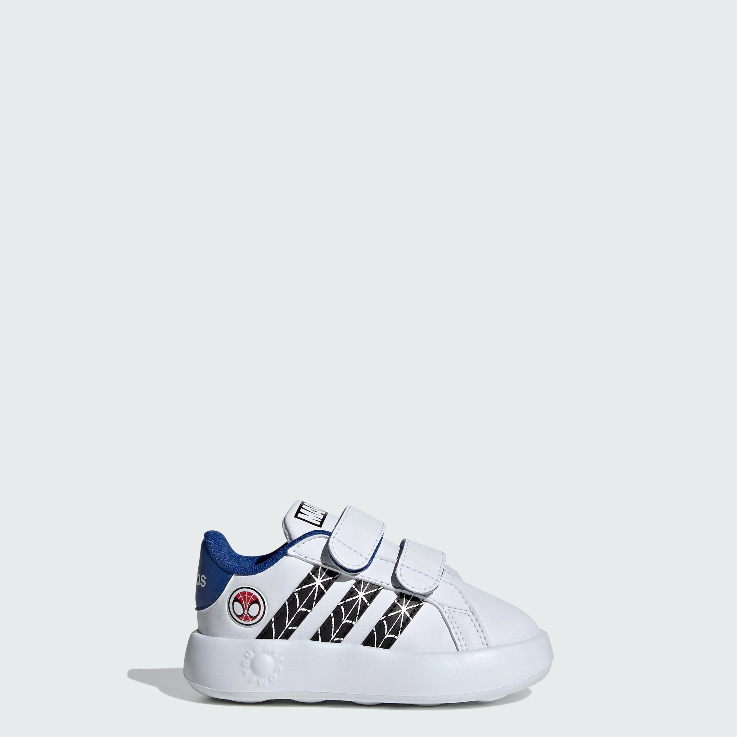 Kids' adidas Marvel's Spider-Man Grand Court Shoes Kids Girls Shoes promo price