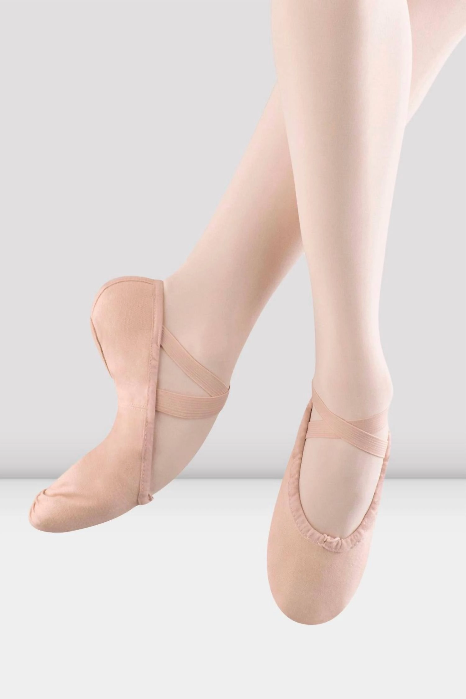 Kids' Pump Canvas Ballet Shoes In Pink Canvas Online sale for Girls Shoes