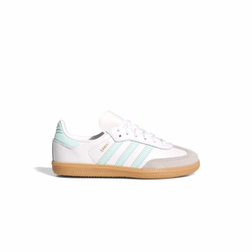 Kids' Samba OG 'Cloud White Semi Flash Aqua' Kids Footwear cheap online