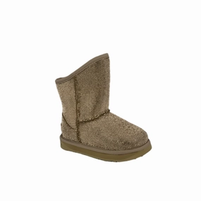 KIDS / YOUTH COSY SHORT BRONZE DIAMONDS Affordable Casual Footwear for Girls