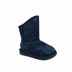 KIDS / YOUTH COSY SHORT INDIGO TYE DYE Affordable Casual Footwear for Girls