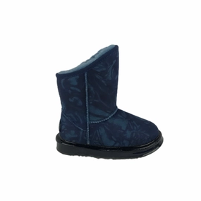 KIDS / YOUTH DIPPED COSY SHORT INDIGO TYE DYE Affordable Casual Footwear for Girls
