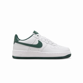 Kids Air Force 1 'White Green' Kids Footwear cheap online