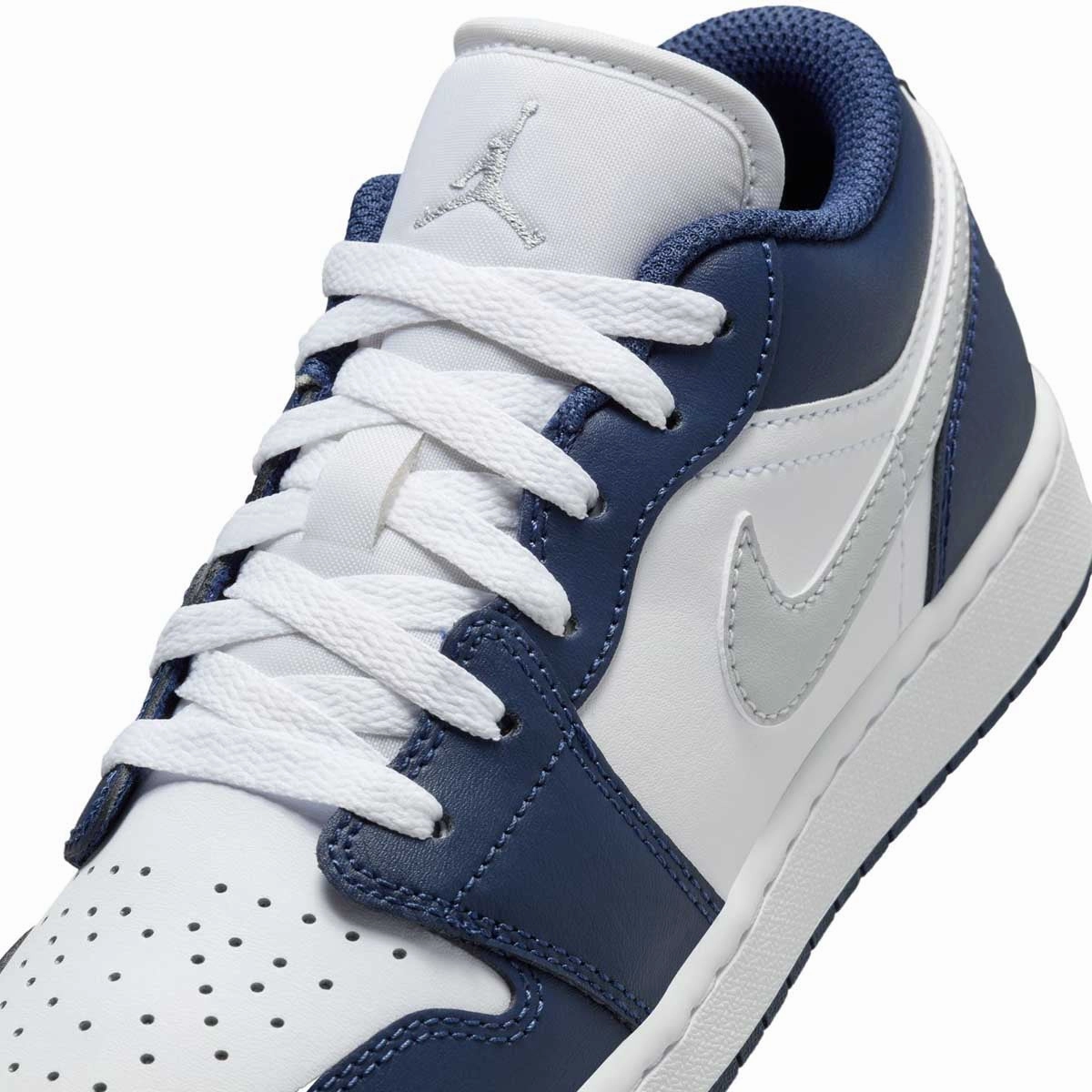 Kids Air Jordan 1 Low 'Midnight Navy White'