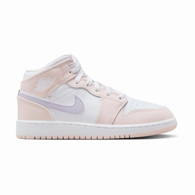 Kids Air Jordan 1 Mid 'Pink Wash' Kids Footwear cheap online