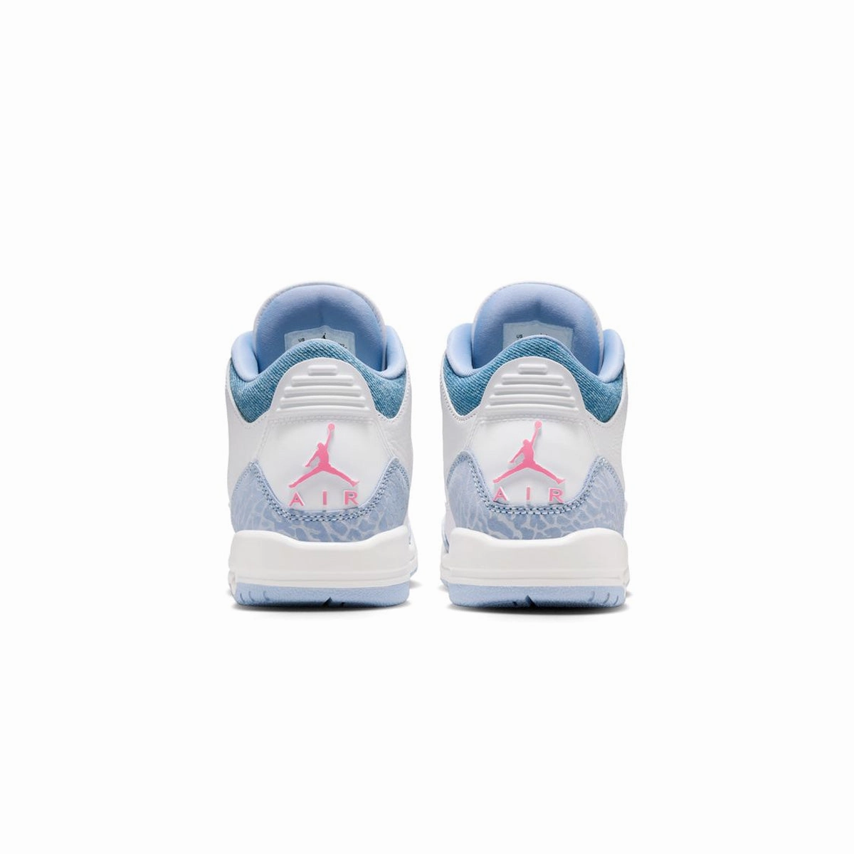 Kids Air Jordan 3 'Denim Pink Glow'