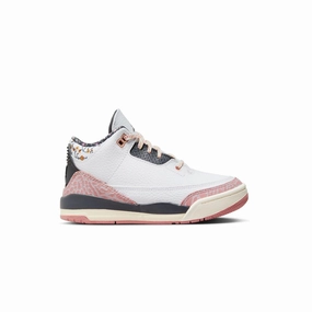 Kids Air Jordan 3 Retro 'Red Stardust' Kids Footwear cheap online