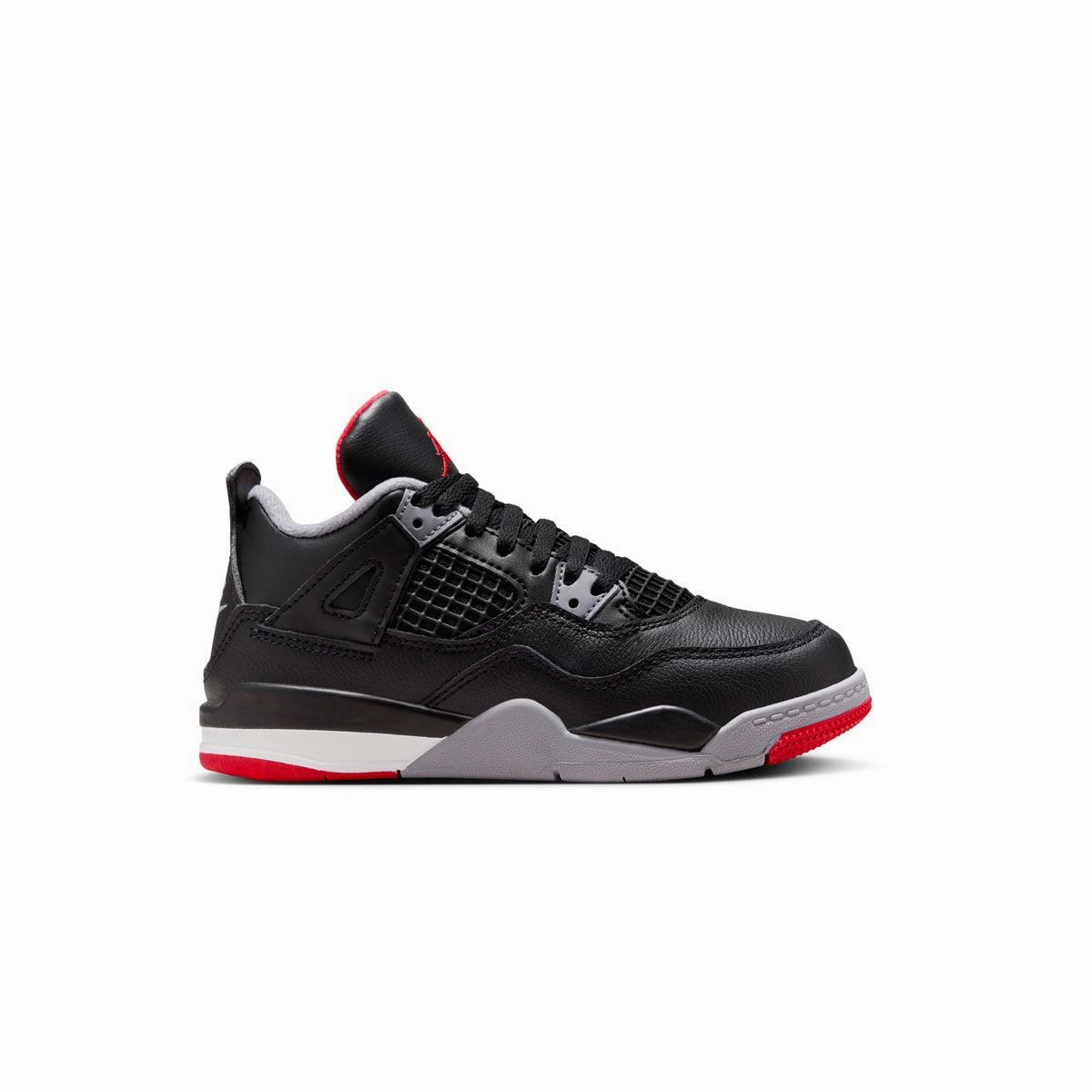 Kids Air Jordan 4 Retro 'Bred Reimagined' Kids Footwear cheap online