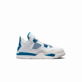 Kids Air Jordan 4 Retro 'Military Blue' Kids Footwear cheap online