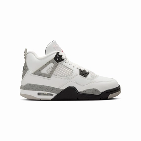Kids Air Jordan 4 Retro 'White Cement' Kids Footwear cheap online