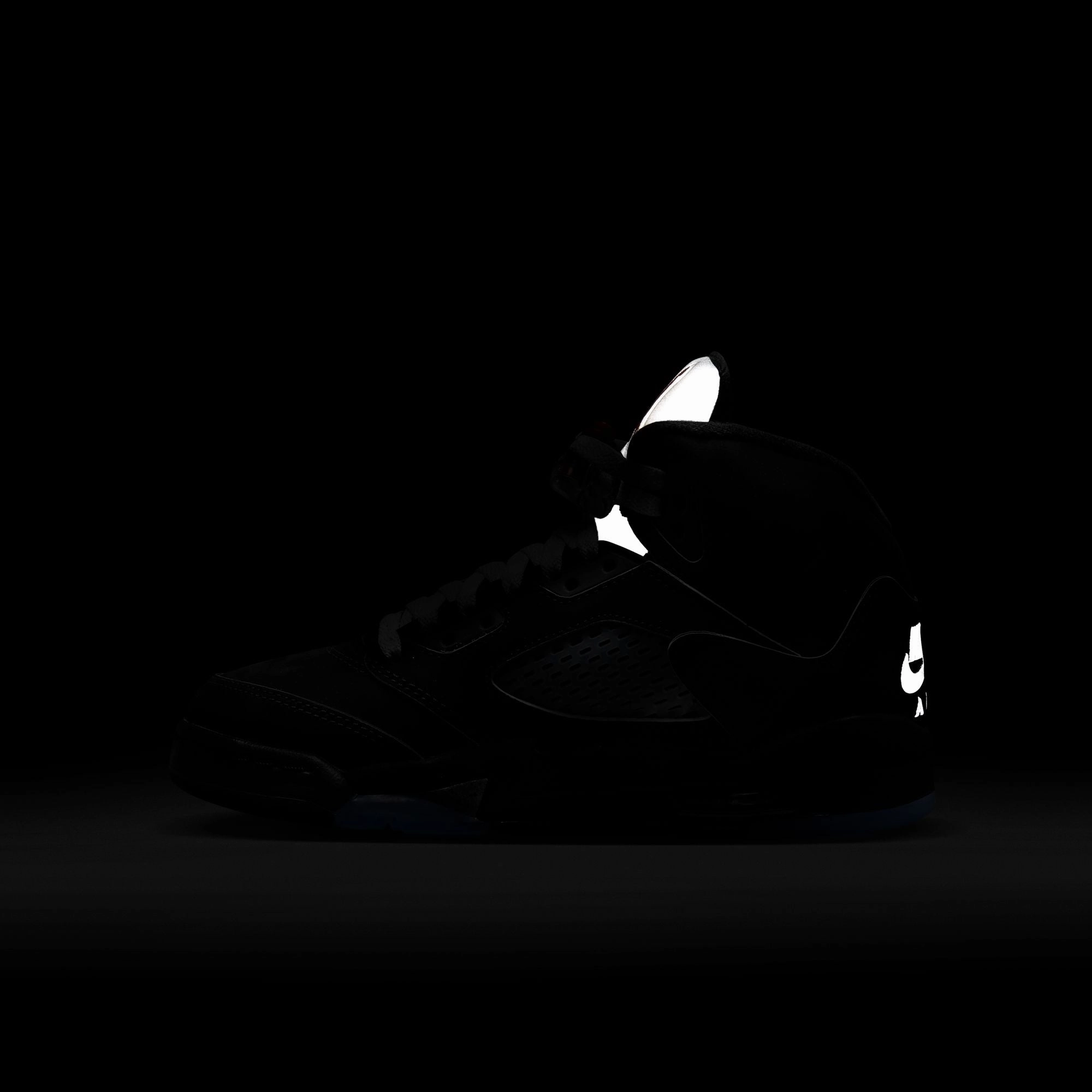 Kids Air Jordan 5 Retro OG 'Black Metallic Reimagined'